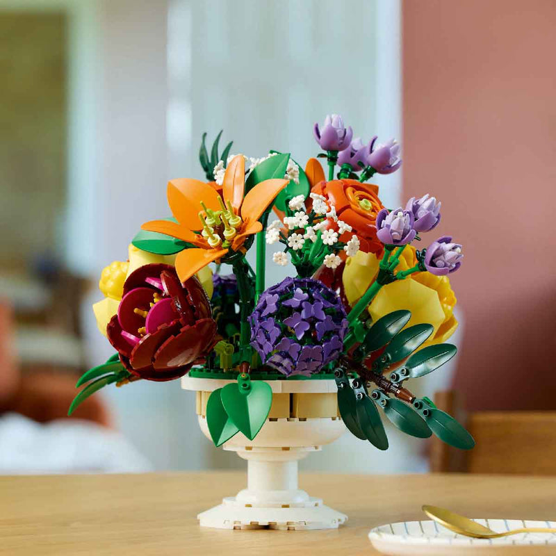 Đồ Chơi Lắp Ráp Bình Hoa LEGO BOTANICALS 10345 (1161 chi tiết) - ảnh 5