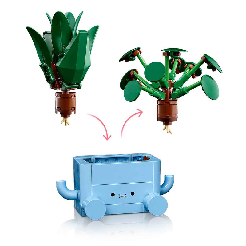 Đồ Chơi Lắp Ráp Chậu Cây Vui Vẻ LEGO BOTANICALS 10349 (217 chi tiết) - ảnh 4