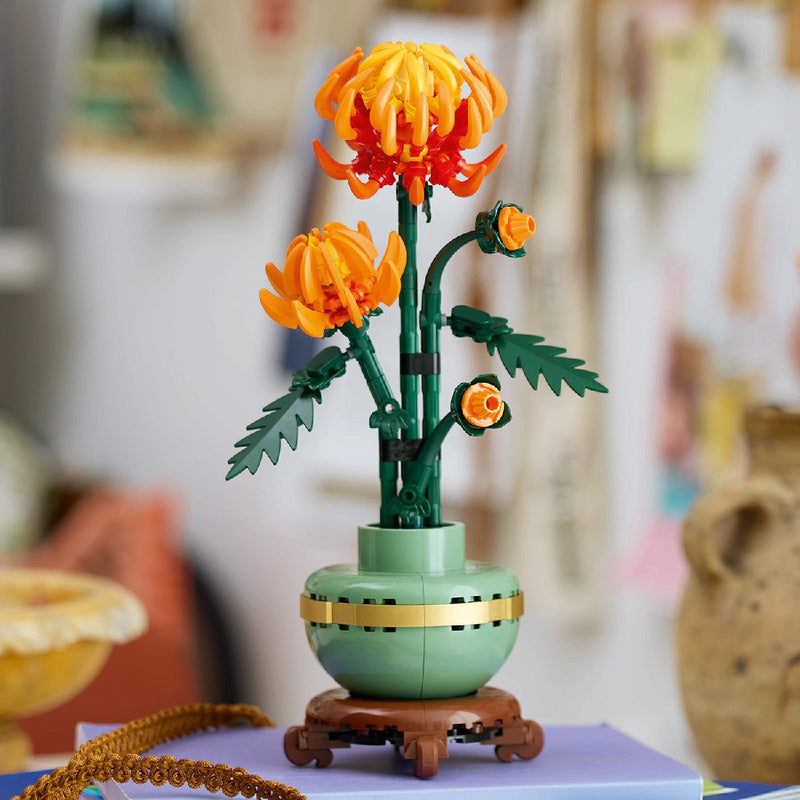 Đồ Chơi Lắp Ráp Chậu Hoa Cúc Đại Đóa LEGO BOTANICALS 10368 (278 chi tiết) - ảnh 5