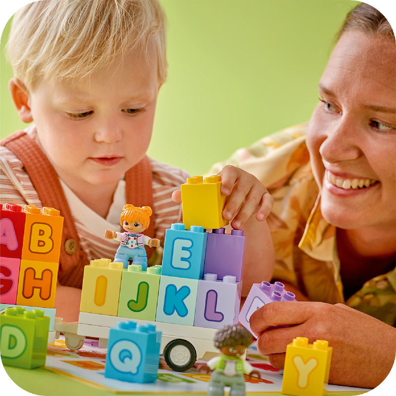 Đồ chơi lắp ráp Đoàn tàu học chữ LEGO DUPLO 10421 (36 chi tiết) - ảnh 6