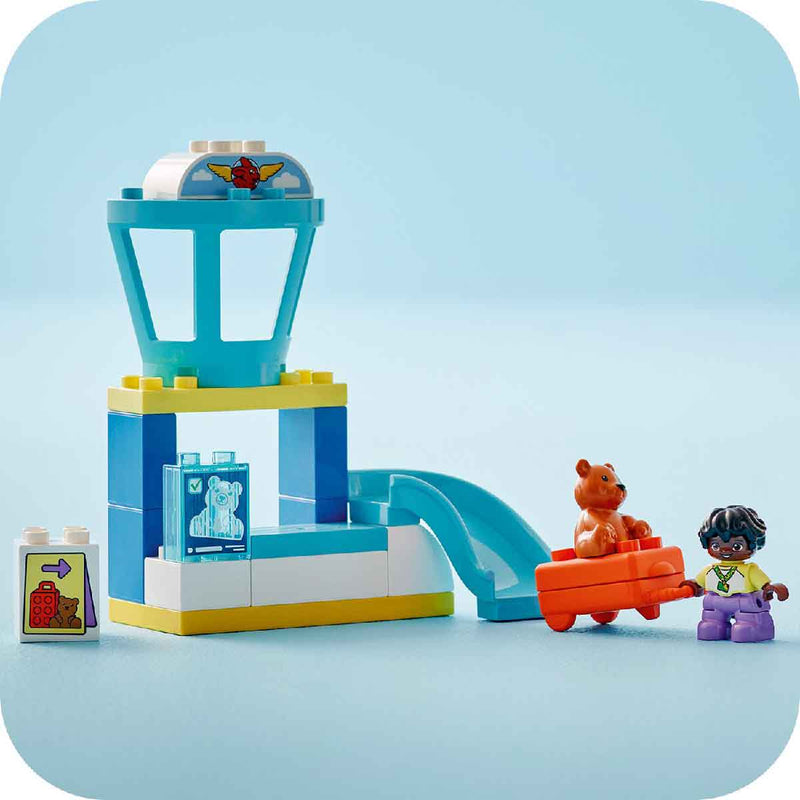 Đồ Chơi Lắp Ráp Sân Bay Đầu Tiên Của Bé LEGO DUPLO 10443 (23 chi tiết) - ảnh 5