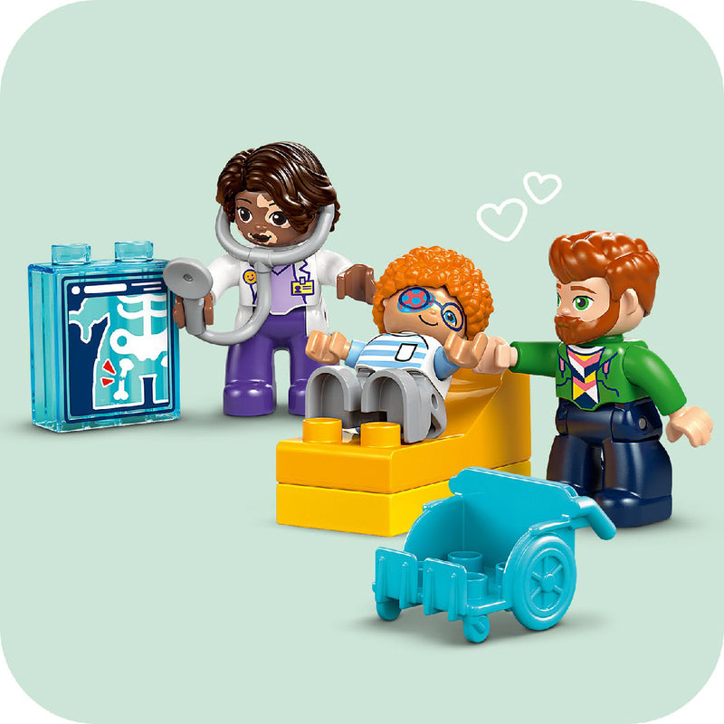Đồ Chơi Lắp Ráp Phòng Khám Bác Sĩ LEGO DUPLO 10449 (65 chi tiết) - ảnh 5