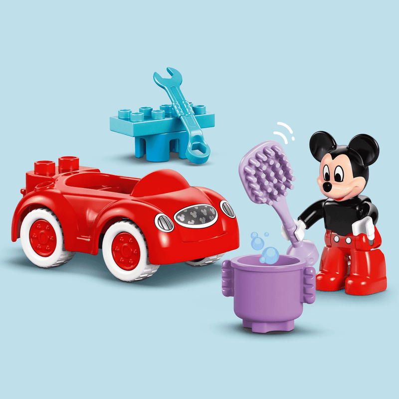 Đồ Chơi Lắp Ráp Nhà Câu Lạc Bộ Mickey Mouse Và Xe Hơi LEGO DUPLO 10454 - ảnh 5