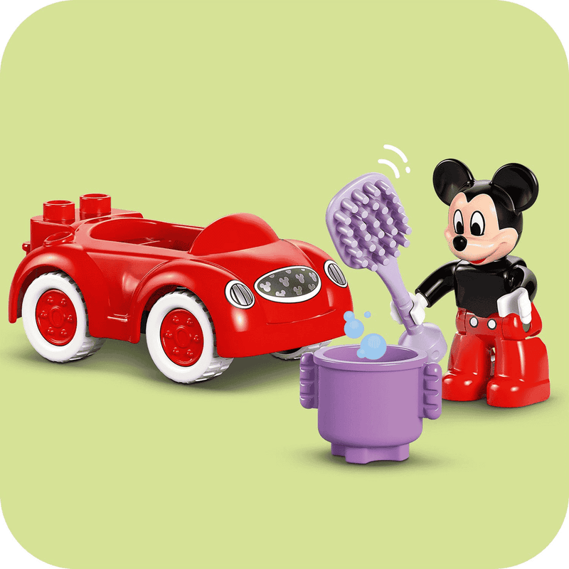 Đồ Chơi Lắp Ráp Nhà Câu Lạc Bộ Mickey Mouse Và Xe Hơi LEGO DUPLO 10454 - ảnh 6
