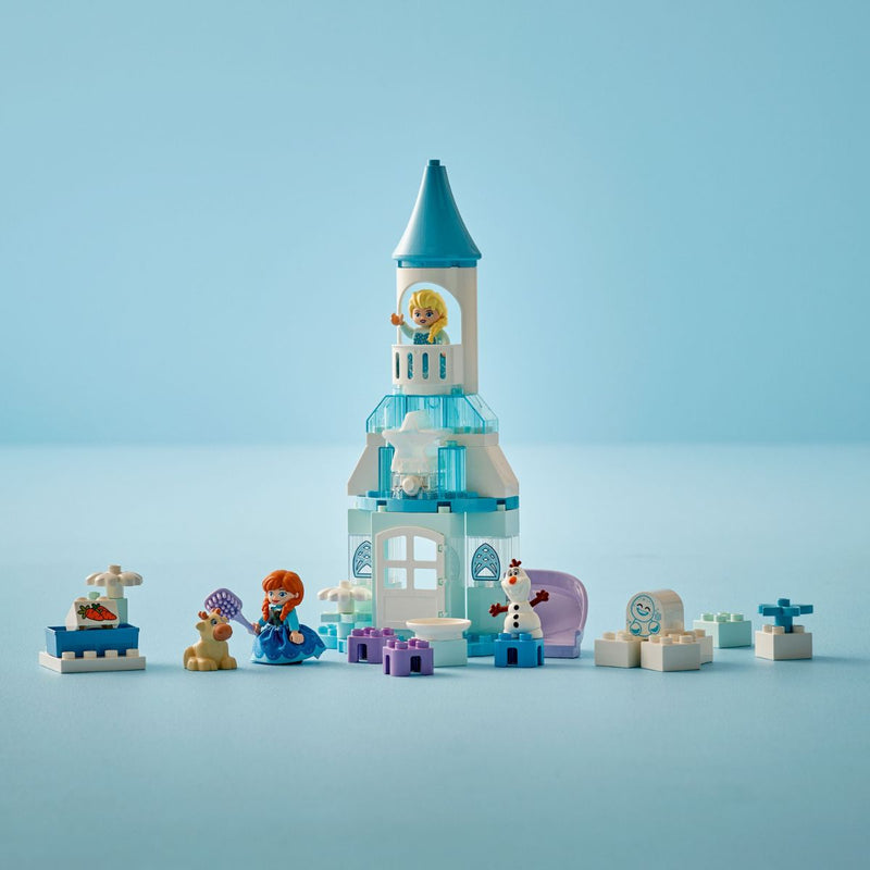 Bộ Lắp Ráp Bữa Tiệc Tại Lâu Đài Băng Giá Của Anna Và Elsa LEGO DUPLO 10455 - ảnh 3