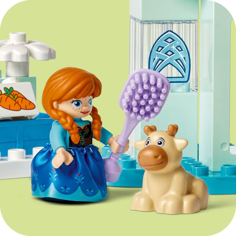 Bộ Lắp Ráp Bữa Tiệc Tại Lâu Đài Băng Giá Của Anna Và Elsa LEGO DUPLO 10455 - ảnh 6