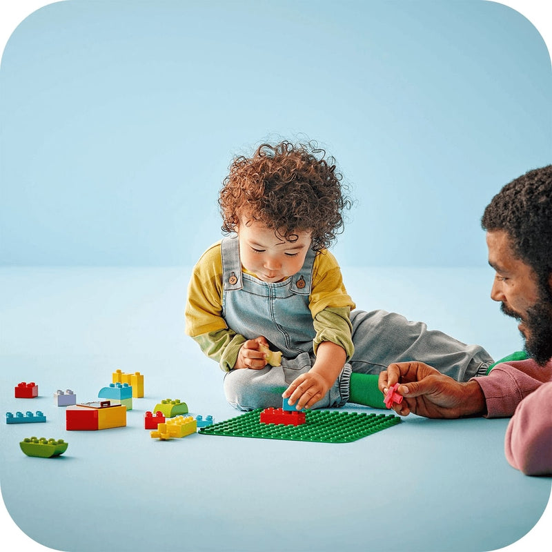 Đồ Chơi Lắp Ráp Đế Gạch Xanh Lá LEGO DUPLO 10460 - ảnh 5