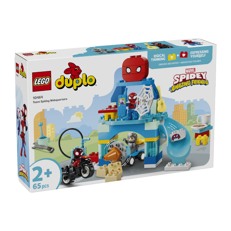 Đồ Chơi Lắp Ráp Trụ Sở Người Nhện Nhí Team Spidey LEGO DUPLO 10464 (65 chi tiết) - ảnh 3