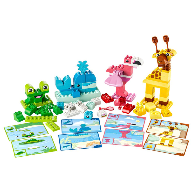 Đồ Chơi Lắp Ráp Bộ Lắp Ghép Động Vật Sáng Tạo LEGO DUPLO 10472 (94 chi tiết) - ảnh 4