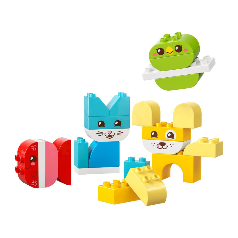 Đồ Chơi Lắp Ráp 3 Trong 1: Thú Cưng Sáng Tạo Đáng Yêu LEGO DUPLO 10477 (24 chi tiết) - ảnh 5