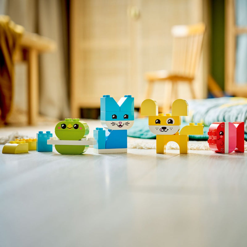 Đồ Chơi Lắp Ráp 3 Trong 1: Thú Cưng Sáng Tạo Đáng Yêu LEGO DUPLO 10477 (24 chi tiết) - ảnh 6