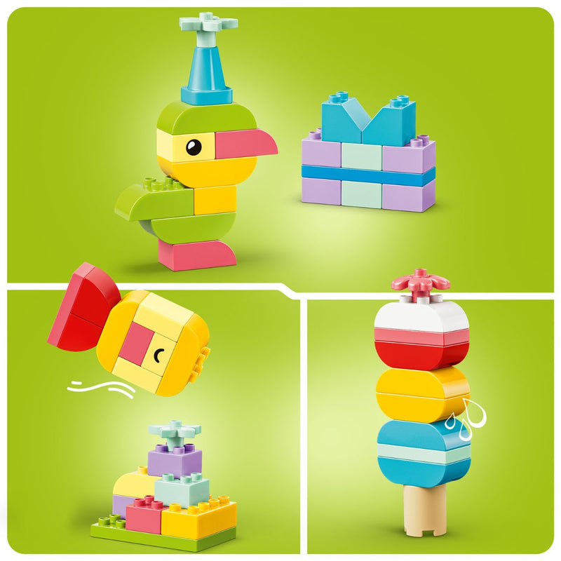 Đồ Chơi Lắp Ráp Hộp Sáng Tạo Đầy Sắc Màu LEGO DUPLO 10479 (80 chi tiết) - ảnh 5