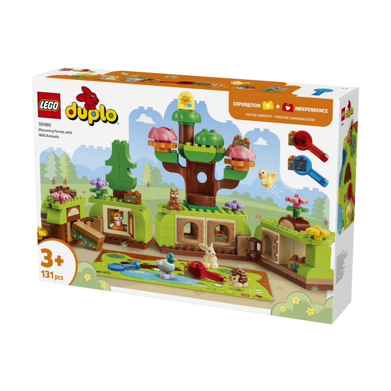 Đồ Chơi Lắp Ráp Khám Phá Khu Rừng Cùng Động Vật Hoang Dã LEGO DUPLO 10480 (131 chi tiết) - ảnh 2