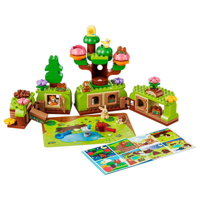 Đồ Chơi Lắp Ráp Khám Phá Khu Rừng Cùng Động Vật Hoang Dã LEGO DUPLO 10480 (131 chi tiết) - ảnh 4