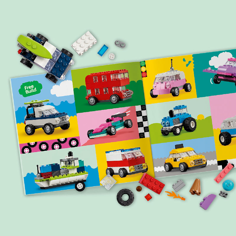 Đồ chơi lắp ráp Bộ gạch chi tiết chủ đề phương tiện xe LEGO CLASSIC 11036 (900 chi tiết) - ảnh 4