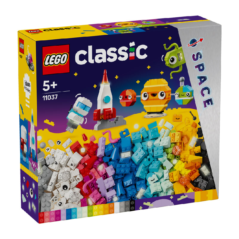 Đồ chơi lắp ráp Bộ gạch sáng tạo chủ đề không gian LEGO CLASSIC 11037 (450 chi tiết) - ảnh 2