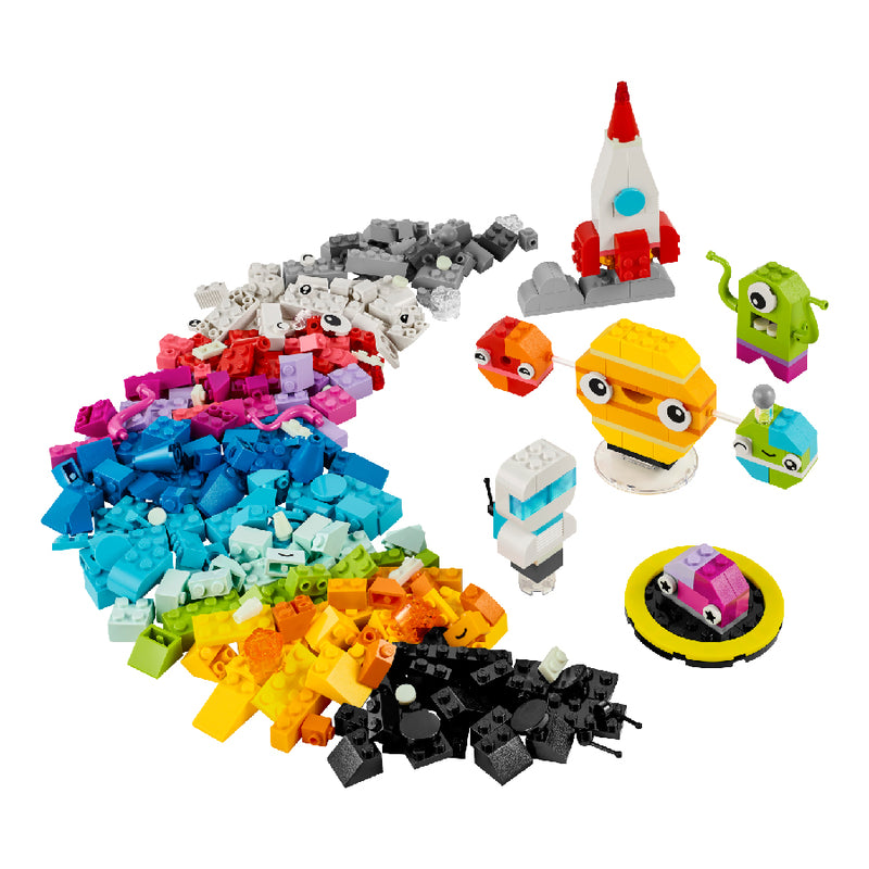 Đồ chơi lắp ráp Bộ gạch sáng tạo chủ đề không gian LEGO CLASSIC 11037 (450 chi tiết) - ảnh 3
