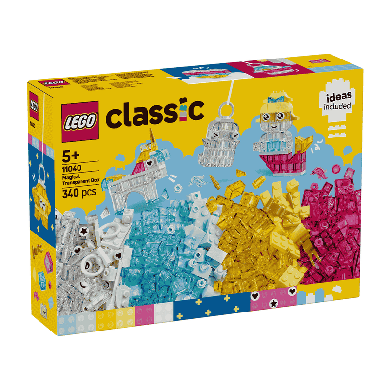 Đồ Chơi Lắp Ráp Hộp Trong Suốt Kỳ Diệu LEGO CLASSIC 11040 (340 chi tiết) - ảnh 2