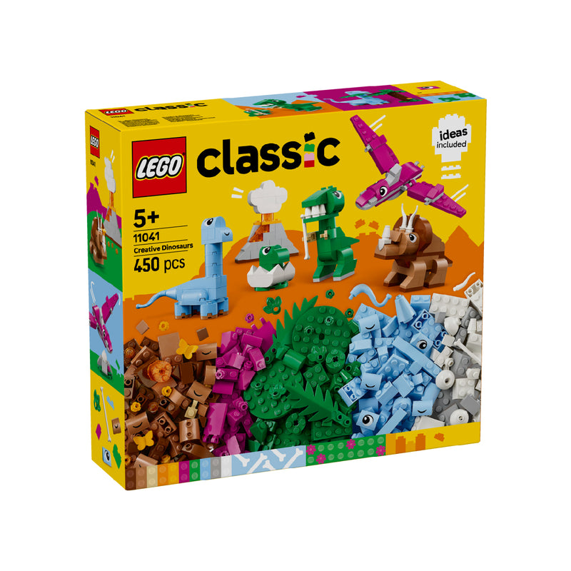 Đồ Chơi Lắp Ráp Bộ Gạch Chi Tiết Chủ Đề Khủng Long LEGO CLASSIC 11041 (450 Chi Tiết) - ảnh 2