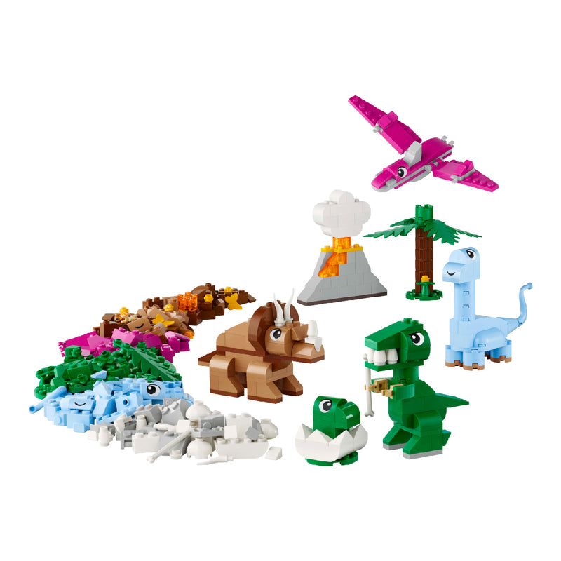 Đồ Chơi Lắp Ráp Bộ Gạch Chi Tiết Chủ Đề Khủng Long LEGO CLASSIC 11041 (450 Chi Tiết) - ảnh 3