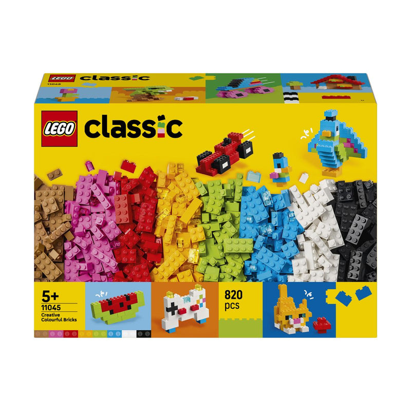 Đồ Chơi Lắp Ráp Bộ Gạch Sáng Tạo Sắc Màu LEGO CLASSIC 11045 (820 Chi Tiết) - ảnh 2