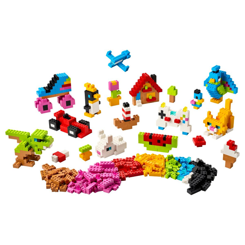 Đồ Chơi Lắp Ráp Bộ Gạch Sáng Tạo Sắc Màu LEGO CLASSIC 11045 (820 Chi Tiết) - ảnh 5