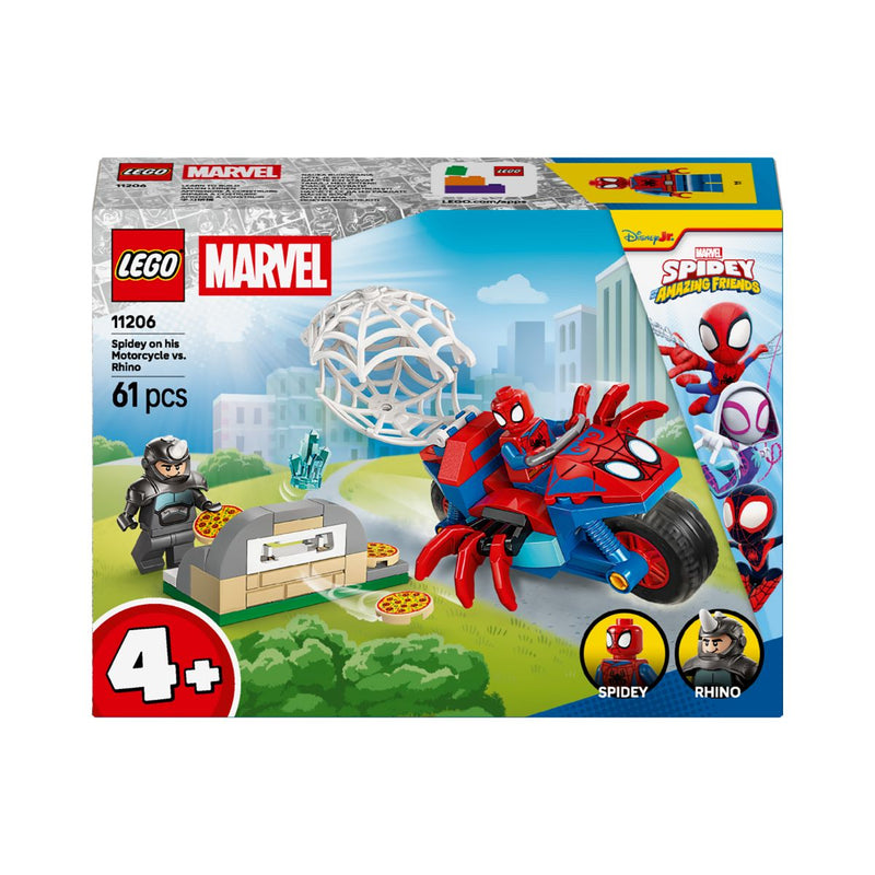 Đồ Chơi Lắp Ráp Người Nhện Đối Đầu Rhino LEGO SPIDEY 11206 (61 Chi Tiết) - ảnh 2