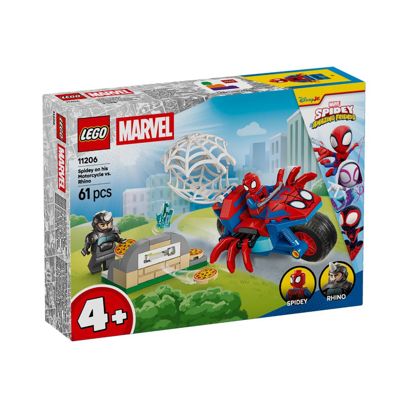 Đồ Chơi Lắp Ráp Người Nhện Đối Đầu Rhino LEGO SPIDEY 11206 (61 Chi Tiết) - ảnh 3