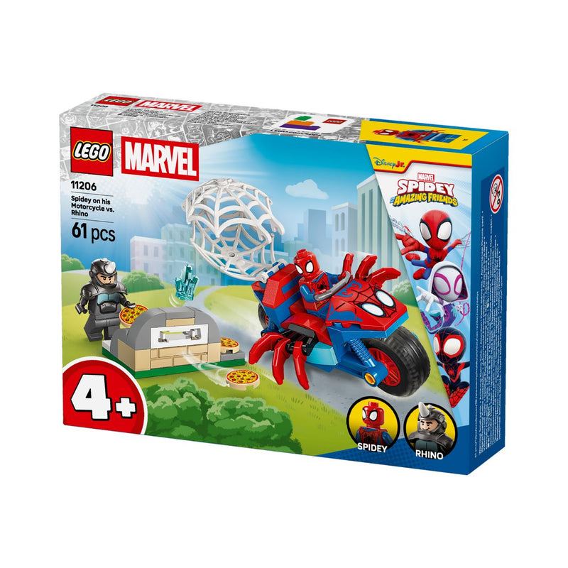 Đồ Chơi Lắp Ráp Người Nhện Đối Đầu Rhino LEGO SPIDEY 11206 (61 Chi Tiết) - ảnh 4