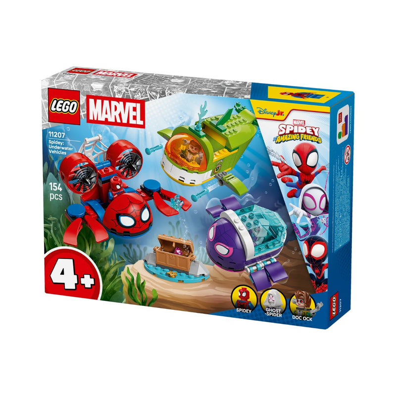 Đồ Chơi Lắp Ráp Người Nhện Và Phương Tiện Dưới Nước LEGO SPIDEY 11207 (154 chi tiết) - ảnh 2