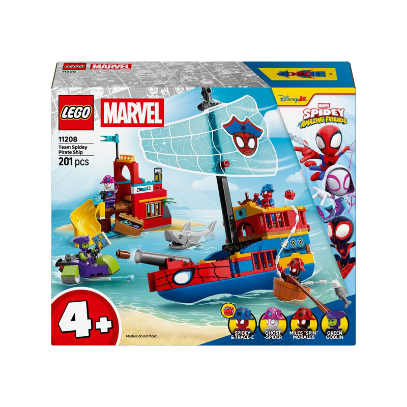 Đồ Chơi Lắp Ráp Biệt Đội Người Nhện Và Tàu Cướp Biển LEGO SPIDEY 11208 (201 chi tiết) - ảnh 2