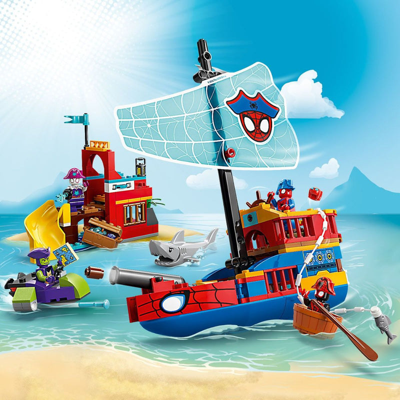 Đồ Chơi Lắp Ráp Biệt Đội Người Nhện Và Tàu Cướp Biển LEGO SPIDEY 11208 (201 chi tiết) - ảnh 6