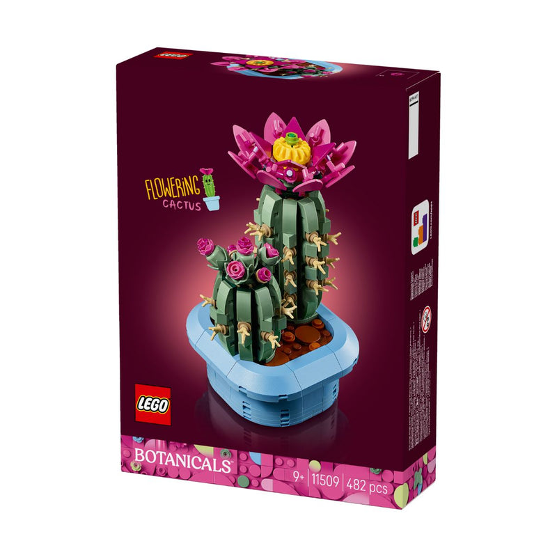 Đồ Chơi Lắp Ráp Xương Rồng Nở Hoa LEGO BOTANICALS 11509 (482 Chi Tiết) - ảnh 4