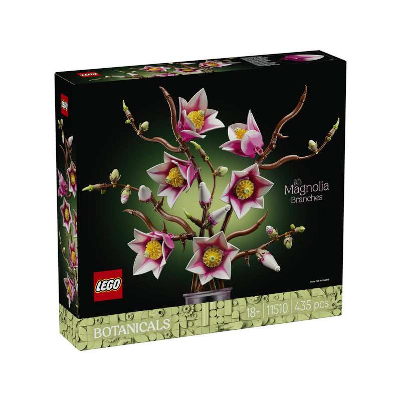 Đồ Chơi Lắp Ráp Hoa Mộc Lan LEGO BOTANICALS 11510 (435 Chi Tiết) - ảnh 3