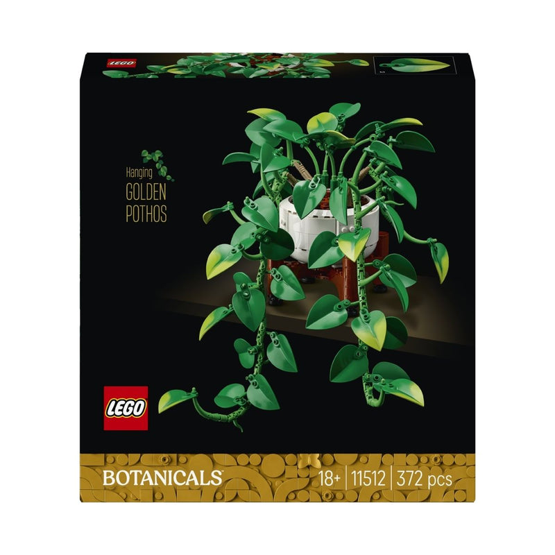 Đồ Chơi Lắp Ráp Chậu Cây Trầu Bà Treo Tường LEGO BOTANICALS 11512 (372 Chi Tiết) - ảnh 2