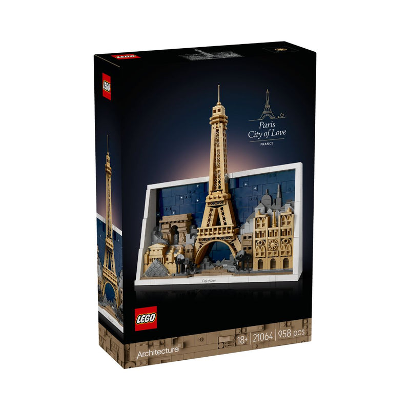 Đồ Chơi Lắp Ráp Thành Phố Paris LEGO ARCHITECTURE 21064 (958 chi tiết) - ảnh 2