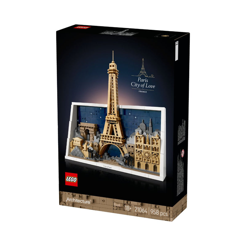 Đồ Chơi Lắp Ráp Thành Phố Paris LEGO ARCHITECTURE 21064 (958 chi tiết) - ảnh 3
