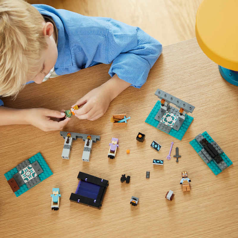 Đồ chơi lắp ráp Kho chế tạo vũ khí LEGO MINECRAFT 21252 (203 chi tiết) - ảnh 6