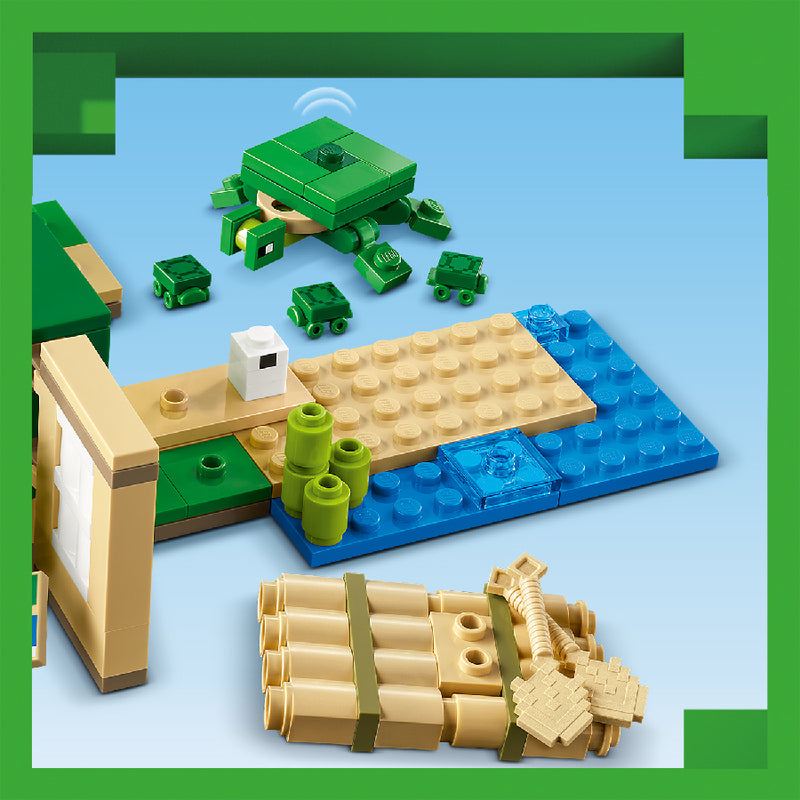 Đồ chơi lắp ráp Ngôi nhà rùa biển LEGO MINECRAFT 21254 (234 chi tiết) - ảnh 6