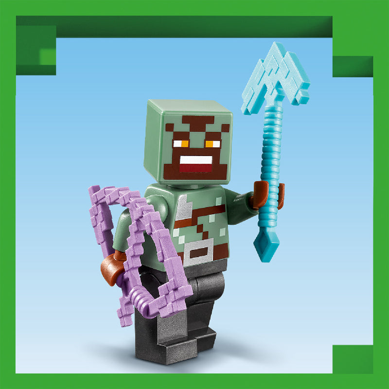 Đồ chơi lắp ráp Cuộc phục kích cổng địa ngục Nether LEGO MINECRAFT 21255 (352 chi tiết) - ảnh 6