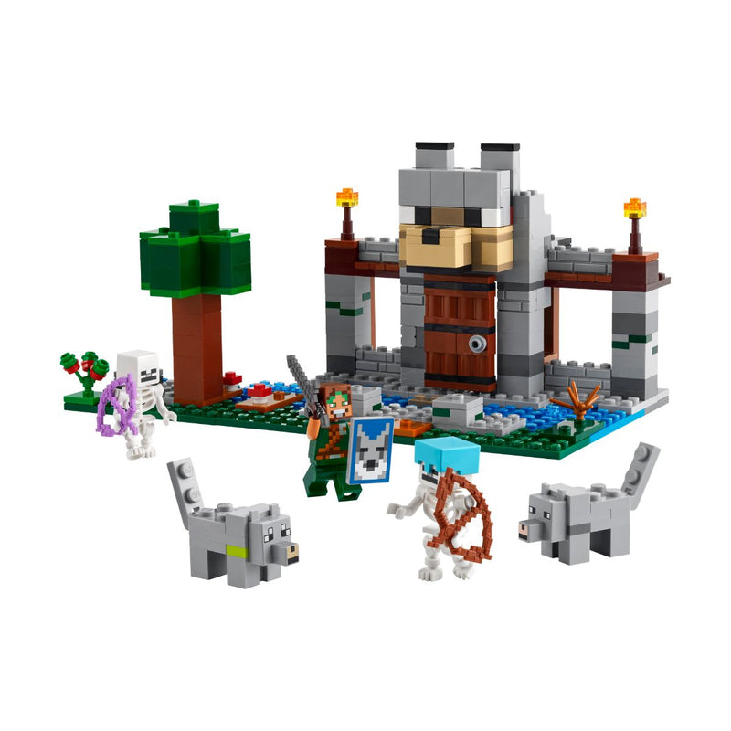 Đồ Chơi Lắp Ráp Tòa Thành Sói LEGO MINECRAFT 21261 (312 chi tiết) - ảnh 4