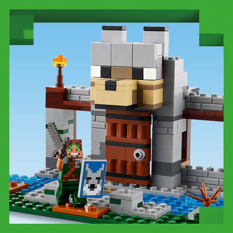Đồ Chơi Lắp Ráp Tòa Thành Sói LEGO MINECRAFT 21261 (312 chi tiết) - ảnh 5