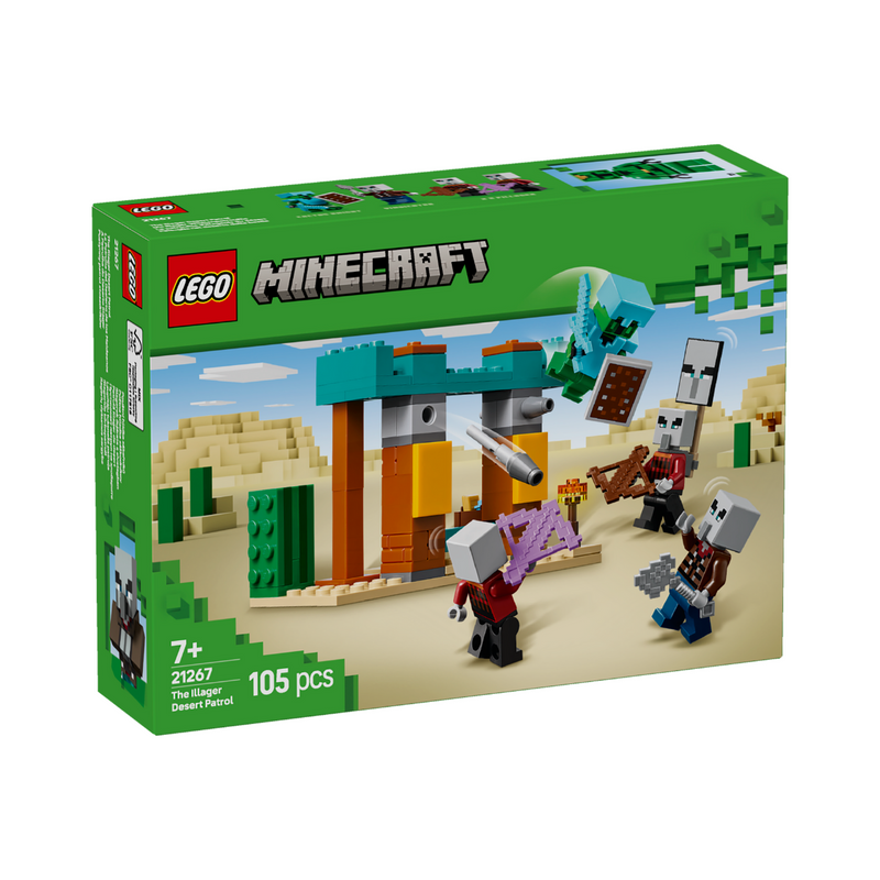Đồ Chơi Lắp Ráp Đội Tuần Tra Sa Mạc Illager LEGO MINECRAFT 21267 (105 chi tiết) - ảnh 3
