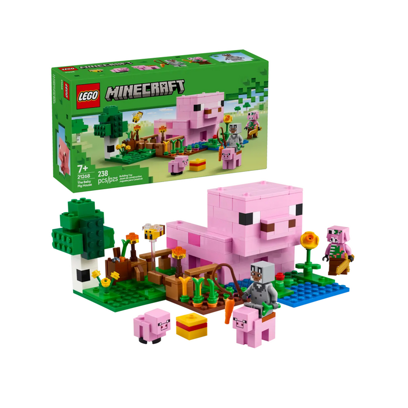 Đồ Chơi Lắp Ráp Ngôi Nhà Của Những Chú Heo Con LEGO MINECRAFT 21268 (238 chi tiết) - ảnh 2