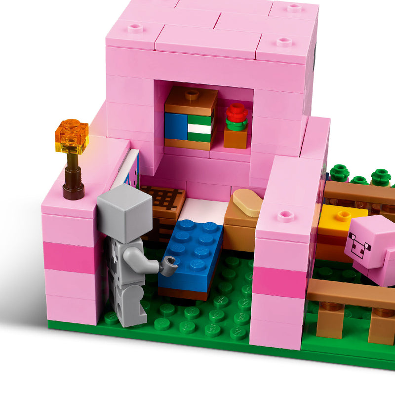 Đồ Chơi Lắp Ráp Ngôi Nhà Của Những Chú Heo Con LEGO MINECRAFT 21268 (238 chi tiết) - ảnh 6
