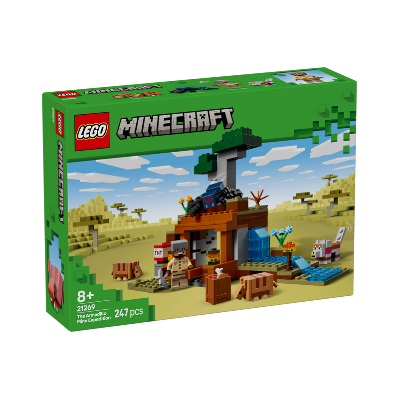 Đồ Chơi Lắp Ráp Chuyến Thám Hiểm Mỏ Nhím Biển LEGO MINECRAFT 21269 (247 chi tiết) - ảnh 2