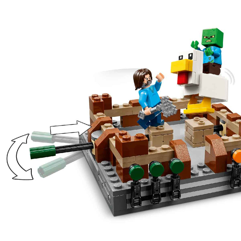 Đồ Chơi Lắp Ráp Võ Đài Chiến Đấu Woodland Mansion LEGO MINECRAFT 21272 (491 chi tiết) - ảnh 5