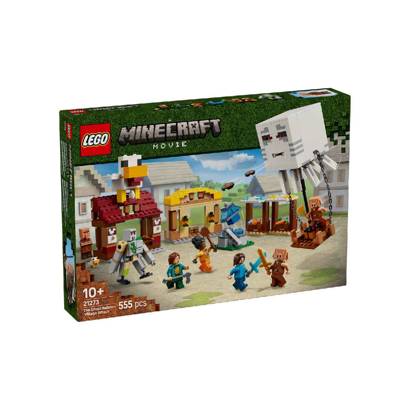 Bộ Lắp Ráp Cuộc Tấn Công Làng Bằng Khinh Khí Cầu Của Ghast LEGO MINECRAFT 21273 (555 chi tiết) - ảnh 2