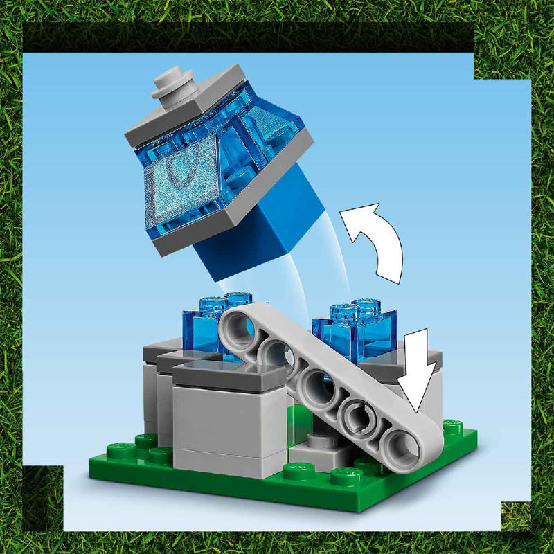 Bộ Lắp Ráp Cuộc Tấn Công Làng Bằng Khinh Khí Cầu Của Ghast LEGO MINECRAFT 21273 (555 chi tiết) - ảnh 4