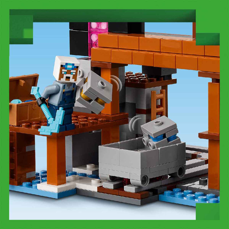 Đồ Chơi Lắp Ráp Mỏ Cúp LEGO MINECRAFT 21277 (530 chi tiết) - ảnh 5
